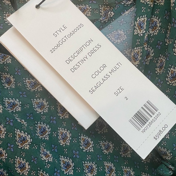 Veronica Beard Destiny Silk Dress size 2 - Picture 8 of 12